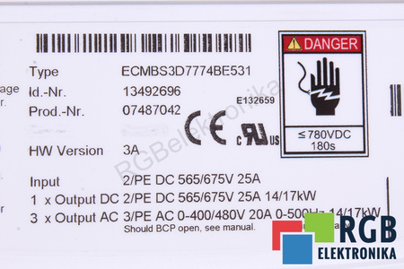 ECMBS3D7774BE531 KUKA PARTEA DIN FAȚĂ A CUTIEI