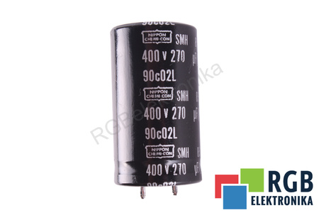 CONDENSATOR 90C02L NIPPON 270UF, 400V CONDENSATOR