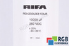 CONDENSATOR PEH200UX510AM RIFA 10000UF, 350VDC