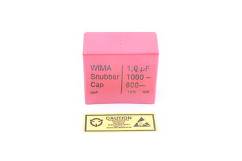 CONDENSATOR 1UF 1000VDC 600VAC WIMA CONDENSATOR