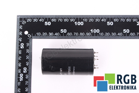 CONDENSATOR B43306-U6477-M1 S+M 25/070/56 470UF, 500VDC CONDENSATOR