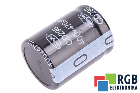 CONDENSATOR CD2964 JIANGHAI 470UF, 400V