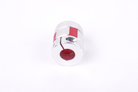 YH10-25-12-14-30 D=25MM D1/D2=12/14MM L=30MM ALUMINUM CUPLAJ FLEXIBIL CU FĂLCI