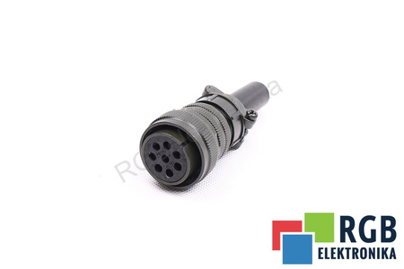 MR-PWCNS1 RP EUMAX PENTRU HC-SFS52, 102, 152; HC-RFS103, 153, 203 MITSUBISHI 8PIN, IP67 MUFĂ FEMELĂ DREAPTĂ ÎNLOCUITOR