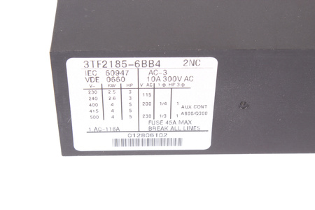 3TF2185-6BB4 SIEMENS 2NC ÎNLOCUITOR