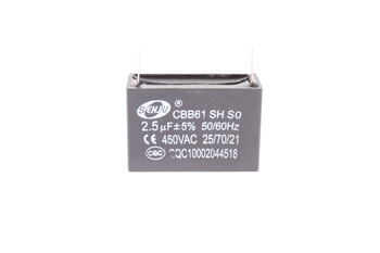 CONDENSATOR CBB61 SENJU 2.5UF, 450V CONDENSATOR