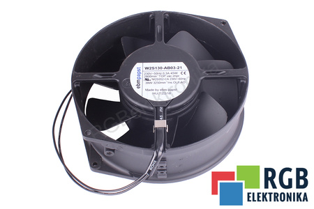 W2S130-AB03-21 EBM PAPST 230V, 0.3A, 150MM, 55MM EVANTAI
