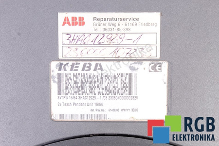 3HAC12929-1/03 KEBA UNIT 16/64 PANTIDANTIV TEACH