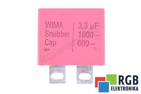 CONDENSATOR 3.3UF 1000VDC 600VAC WIMA SNUBBER MKP CONDENSATOR