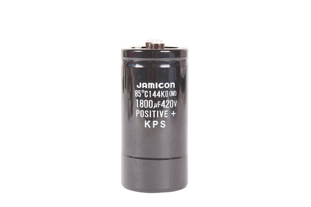 CONDENSATOR 1800UF 420V JAMICON CONDENSATOR