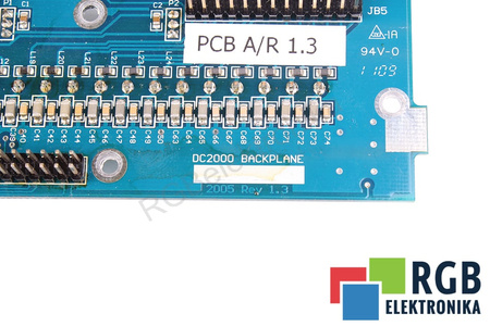 DC2000 MONARCH INSTRUMENT BACKPLANE
