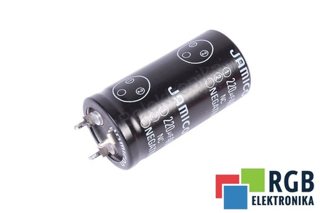 CONDENSATOR 220UF 400V JAMICON HS-V CONDENSATOR