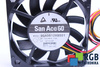 9GA0612H9001 SANYO DENKI SAN ACE 60 60X60X10MM, 12V, 0.14A EVANTAI