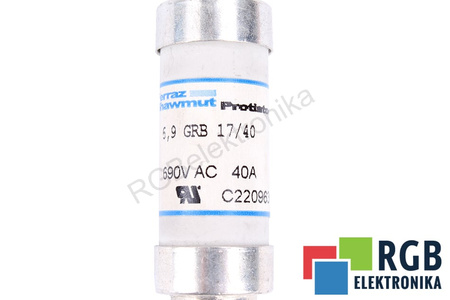 SIGURANŢĂ 6.9GRB17/40 FERRAZ 690V, 40A