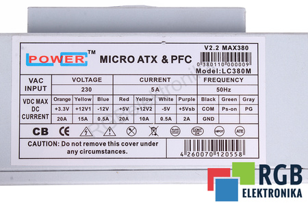 LC380M LC-POWER DEFECT – PENTRU PIESE