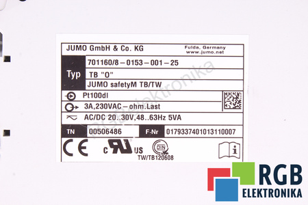 701160/8-0153-001-25 JUMO