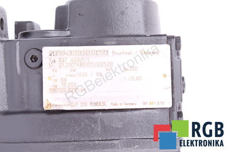 R37A0115/1 SEW EURODRIVE I=15.6 CUTIE DE VITEZE
