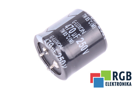 CONDENSATOR 470UF 250V TEAPO G-LUXON CONDENSATOR