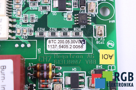 BTC200.05.00 V09 REGATRON PENTRU TCP.16.1000.400.PV.HMI