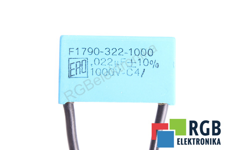 CONDENSATOR F1790-322-1000 EAO 0.022UF, 1000V CONDENSATOR