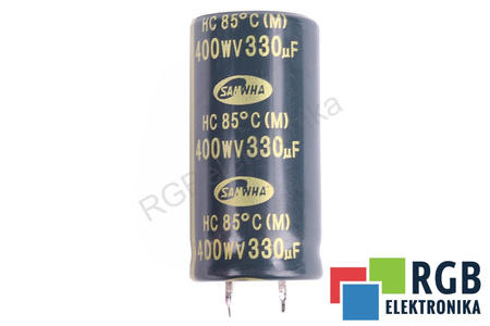 CONDENSATOR 330UF 400V SANWHA