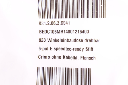 BEDC106MR14001216000 TE CONNECTIVITY 6PIN CUIB