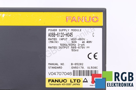 A06B-6120-H045 FANUC ALIMENTARE
