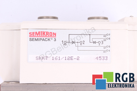 SKKT161/12E-2 SEMIKRON SEMIPACK 3 161A, 1200V