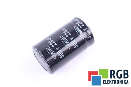 CONDENSATOR 220UF 400V MARCON AWF-M20 CONDENSATOR