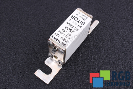 SIGURANŢĂ 3NE8727 SIEMENS SITOR 250A, 660VAC SIGURANŢĂ