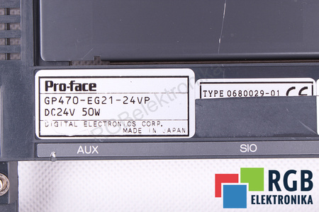 GP470-EG21-24VP PRO-FACE SPATELE CARCASEI
