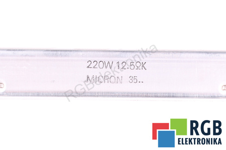 REZISTENȚĂ 12.5 OHM MICRON 12.5OHM, 220W REZISTENȚĂ