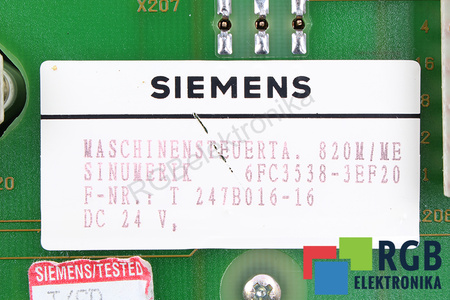 6FC3538-3EF20 SIEMENS SINUMERIK 820 TASTATURĂ
