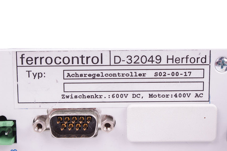 S02-00-17 FERROCONTROL ACHSREGELCONTROLLER