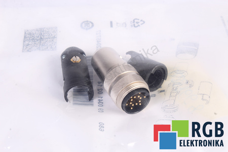 0903410214 BINDER 14PIN ȘTECHER ROTUND MASCUL