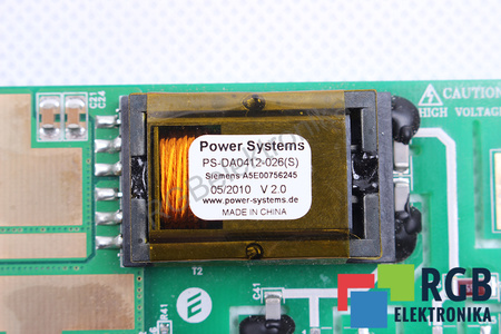 INVERTOR PS-DA0412-026 POWER SYSTEM A5E00756245 INVERTOR