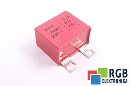 CONDENSATOR 10UF 850VDC WIMA
