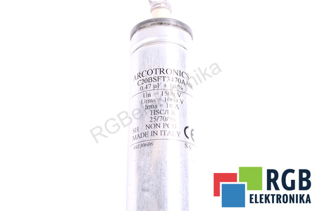 CONDENSATOR C20BSFT3470AA0K ARCOTRONICS 0.47UF