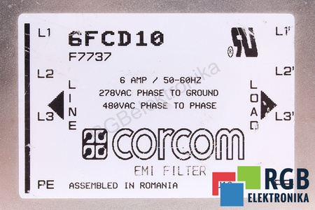 6FCD10 CORCOM FILTRU
