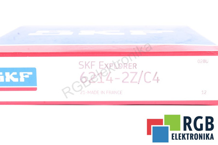 6214-2Z/C4 SKF 11000OBR/MIN, 5600OBR/MIN, 70X125X24MM, 63.7KN, 45KN RULMENT