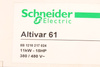 ATV61HD11N4 SCHNEIDER ELECTRIC ALTIVAR 61 UNITATE DE CONTROL