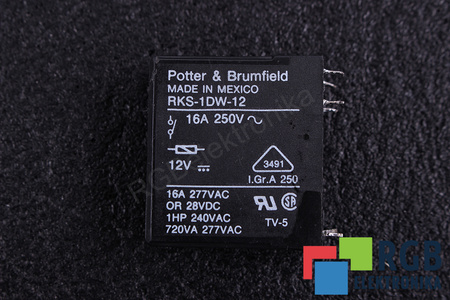 RKS-1DW-12 POTTER&BRUMFIELD RELEU