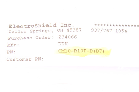 CM10-R10P-D-D7 DDK LTD. 10PIN CUIB