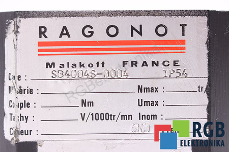 SB4004S-0004 RAGONOT CAPACUL CODIFICATORULUI