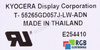 T-55265GD057J-L-W-AND KYOCERA MATRICE LCD