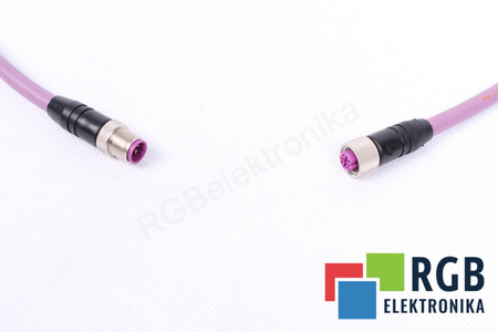 AWM-E47676 PROFIBUS 3M, 5PIN CABLU DE SEMNAL CU ȘTECHER MASCUL ȘI FEMELĂ