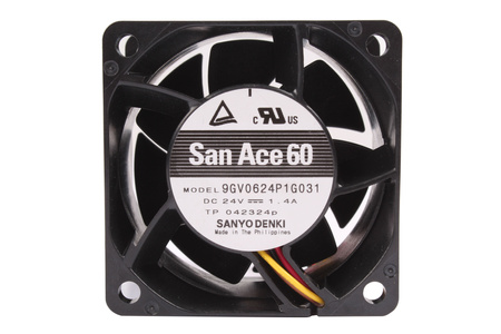 9GV0624P1G031 SANYO DENKI SANACE 60 60X60X38MM, 24V EVANTAI