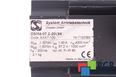 DSM4-07.2-20I.94 SYSTEM ANTRIEBS TECHNIK STATOR