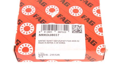 6008-2RSR-C3 FAG 40X68X15 RULMENT