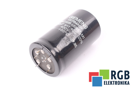 CONDENSATOR B43306-U0957-M1 SIEMENS 950UF, 400VDC CONDENSATOR